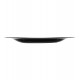 Prato 19,8cm Para Sobremesa De Vidro Opalino Carine Black Luminarc